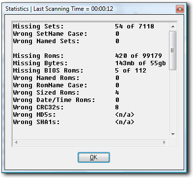 Statistics Window