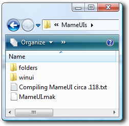 MameUI Source Folder