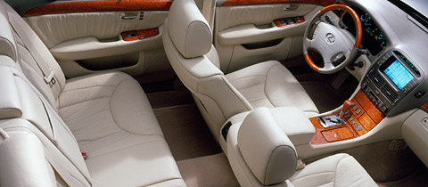 2001 lexus ls430 interior