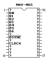 MAV-NUS Pinout